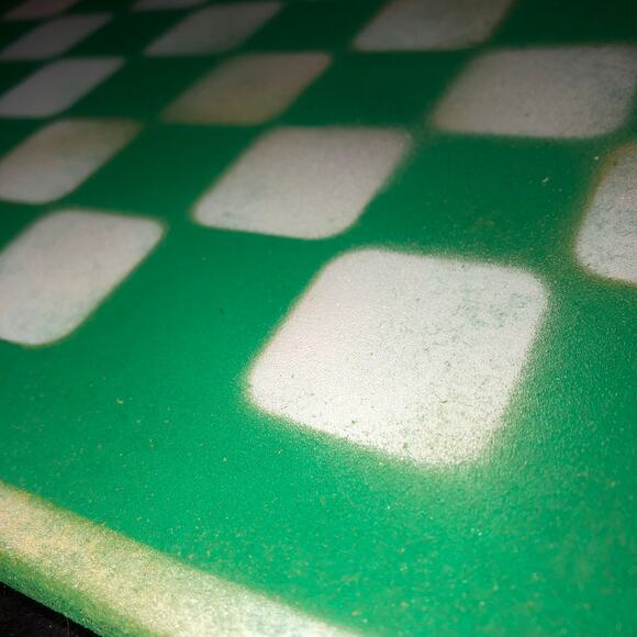 Large Painted Chess Set - Green & White - Picture 9 of 9